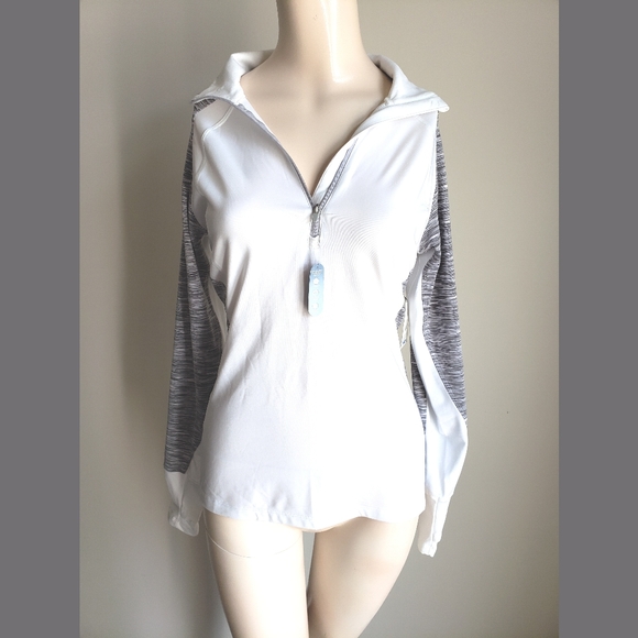 NWT Danskin Now Quarter Zip Pullover - Picture 2 of 13